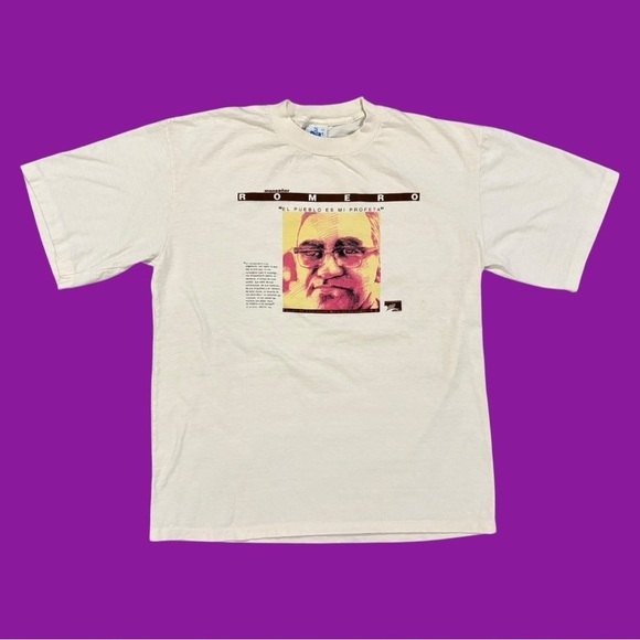 Other - 90s Monseñor Romero Tee
